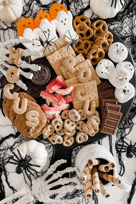 Throw together a Spooky Halloween Sweet board for your Halloween parties that will be a crowd pleaser! #LTKFOOD #ltksweets

#LTKHalloween #LTKhome #LTKfamily