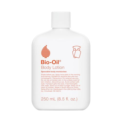 Bio-Oil Moisturizing Body Lotion for Dry Skin, Ultra-Lightweight High-Oil Hydration, with Jojoba Oil, Rosehip Oil, Shea Oil, and Hyaluronic Acid, 8.5 oz | Amazon (US)