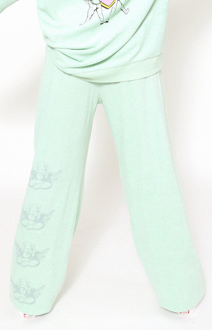 Boys Lie Womens Change Of Heart Sweatpants - Green size Small | PacSun