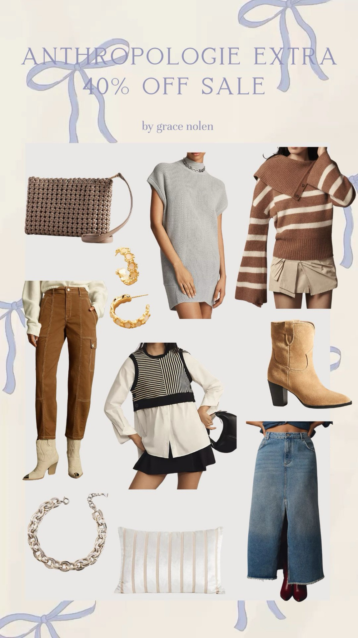 some of my favorite picks from the Anthropologie extra 40% off sale items!

#LTKSaleAlert #LTKCyberWeek #LTKGiftGuide