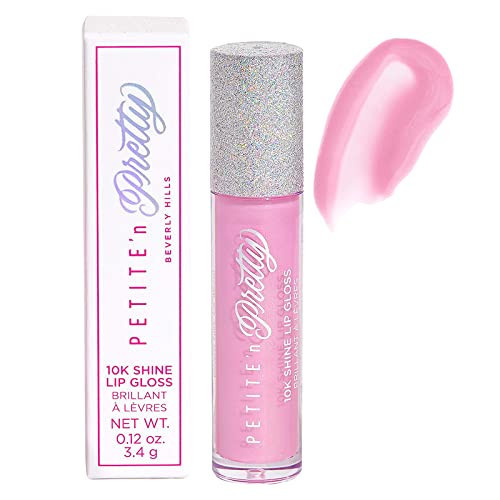 Petite 'N Pretty 10K Shine Lip Gloss for Girls (Gia Pink) - Makeup for Kids, Tweens, Teens - High Shine, Soft, Hydrating, Lightweight, Made in the USA | Amazon (US)