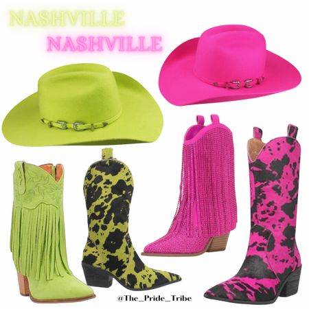 My daddy bought me my first Bailey at 16. I still have it & wear it. They are great quality hats. I love bright colors that stand out-obsessed with these. #neon western boots. Cowgirl hat. Country concert. Morgan Wallen. Luke Combs. Jason Aldean. Luke Bryan  

#LTKFestival #LTKtravel #LTKshoecrush
