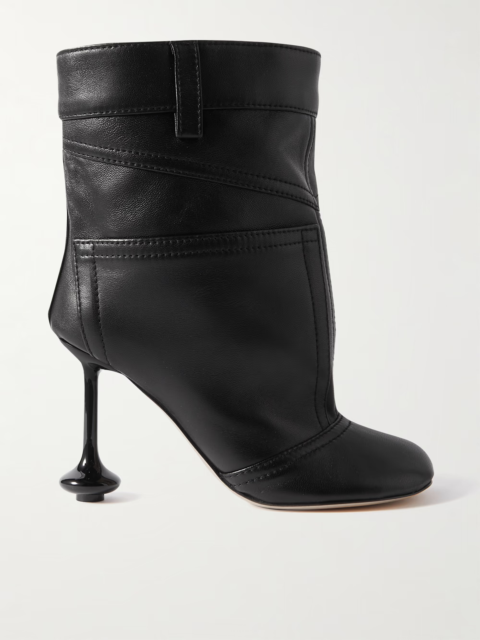 Toy paneled leather ankle boots | NET-A-PORTER (US)