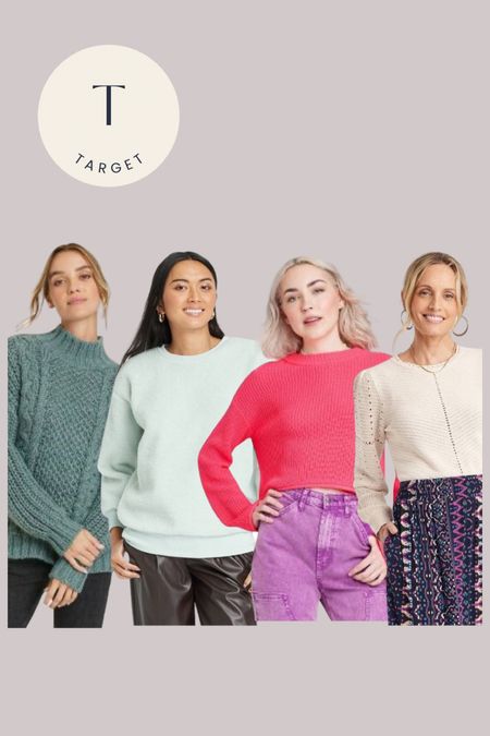 New Sweaters at Target

#LTKworkwear #LTKstyletip #LTKunder50