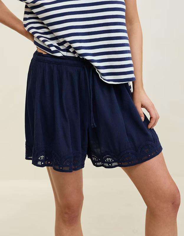 Aerie Off-Duty Gauze Boxer | Aerie