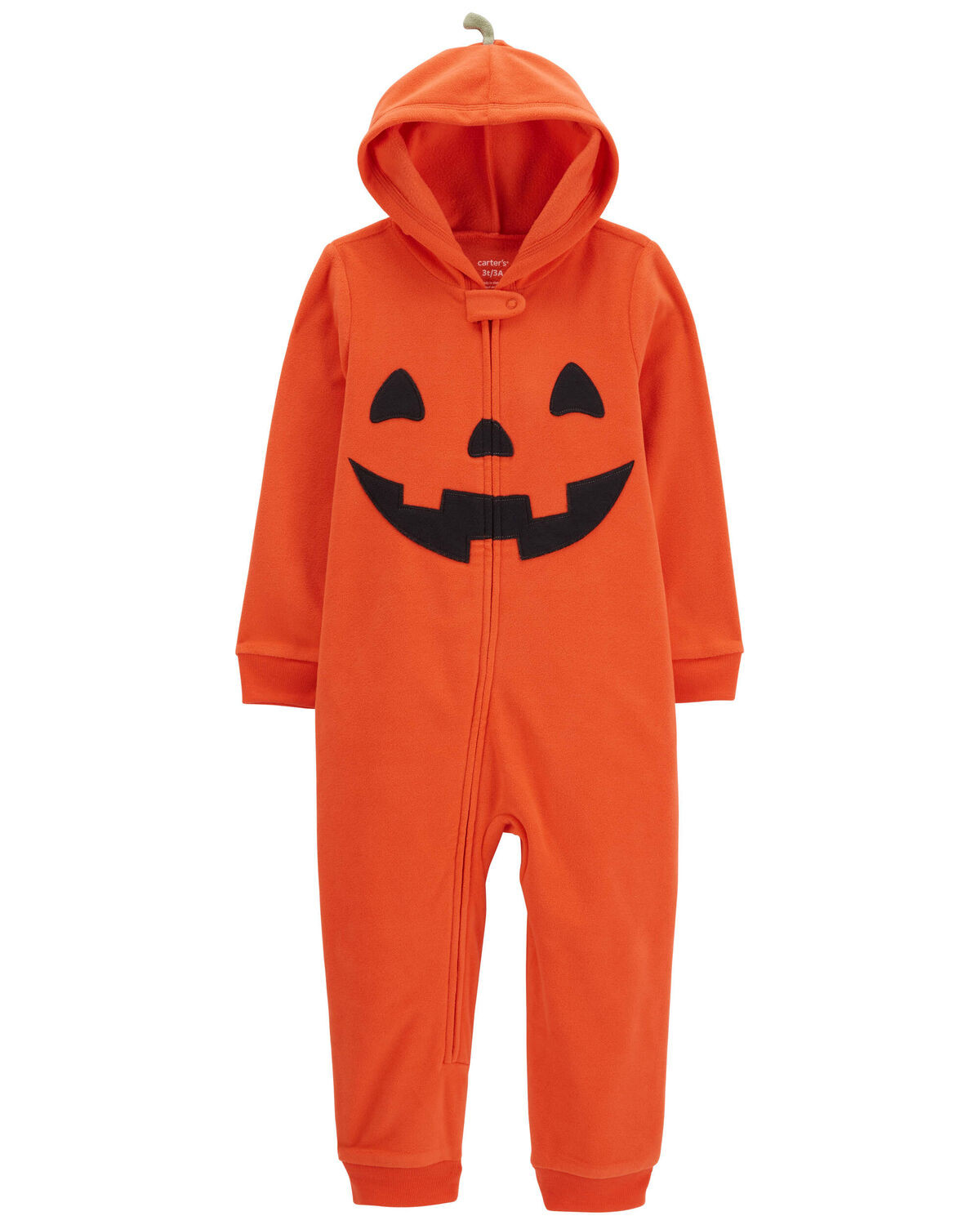 Toddler Halloween Jack-O-Lantern Hooded Jumpsuit - Carter's | Carter's | Carter's Inc