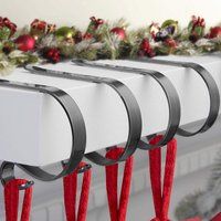Celeste Set Of 1-8 Christmas Stocking Holders For Mantel | Stocking Holder Mantle | Etsy (US)