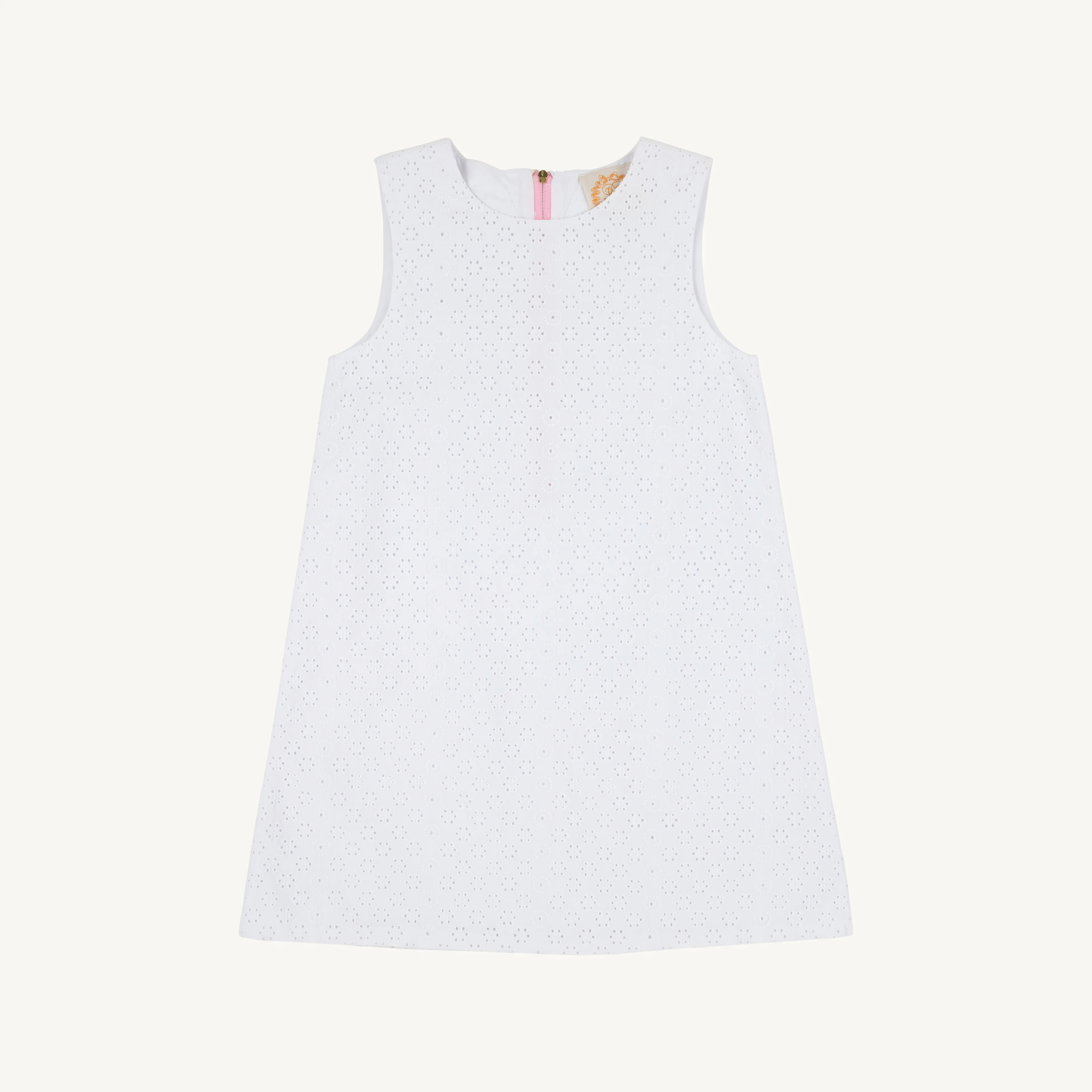 Sleeveless Betts Bow Dress - Worth Avenue White Eyelet | The Beaufort Bonnet Company