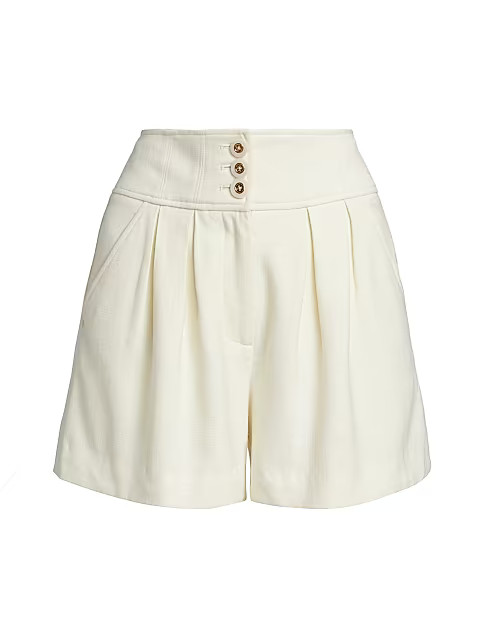 Veronica Beard Alicia High-Rise Shorts | Saks Fifth Avenue