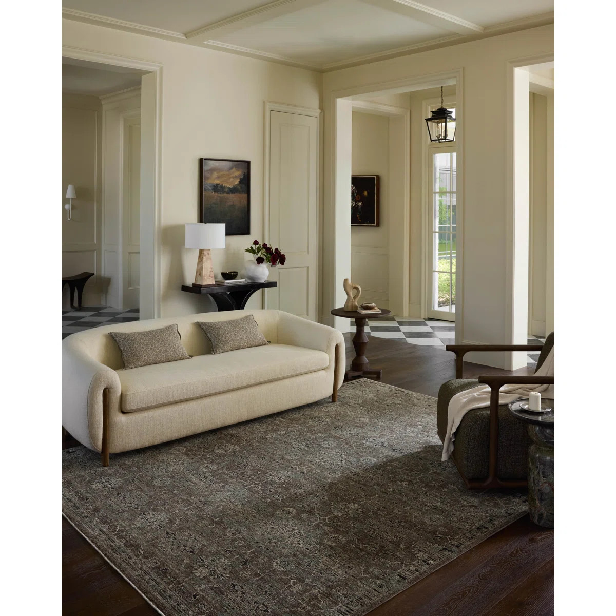 The Soraya Collection is a traditional area rug with rich, contemporary palettes. The motifs are ... | Wayfair North America
