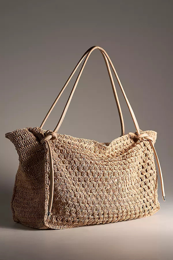 Ravello Raffia Shoulder Bag | Anthropologie (US)