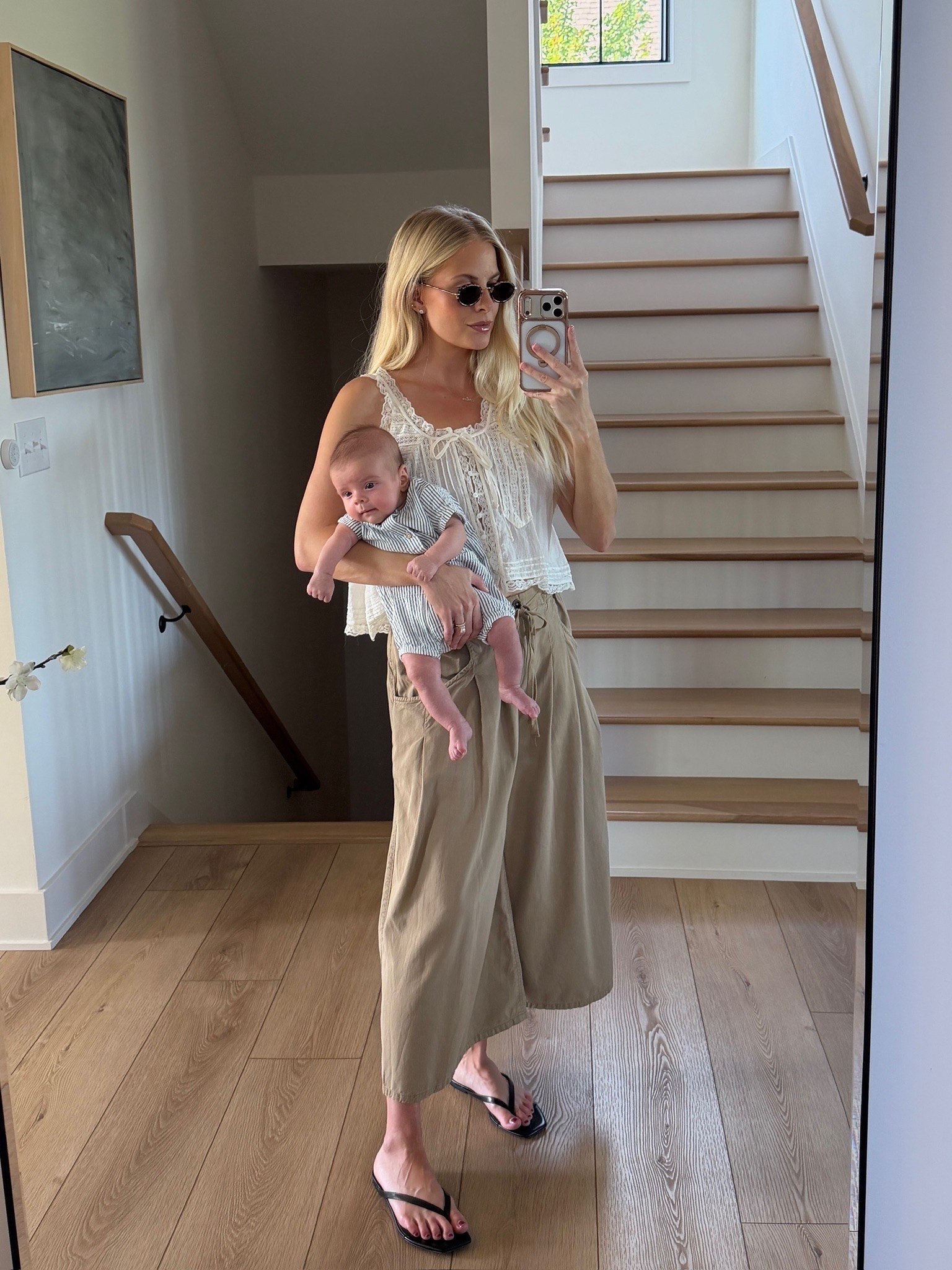 SIZE: small in tank, med pants, shoes tts, linked similar in all! Sunglasses brand vehla- linked similar!  #kathleenpost

Postpartum outfit, newborn phase, newborn baby, baby boy

#LTKmomlife #LTKootd #LTKBaby