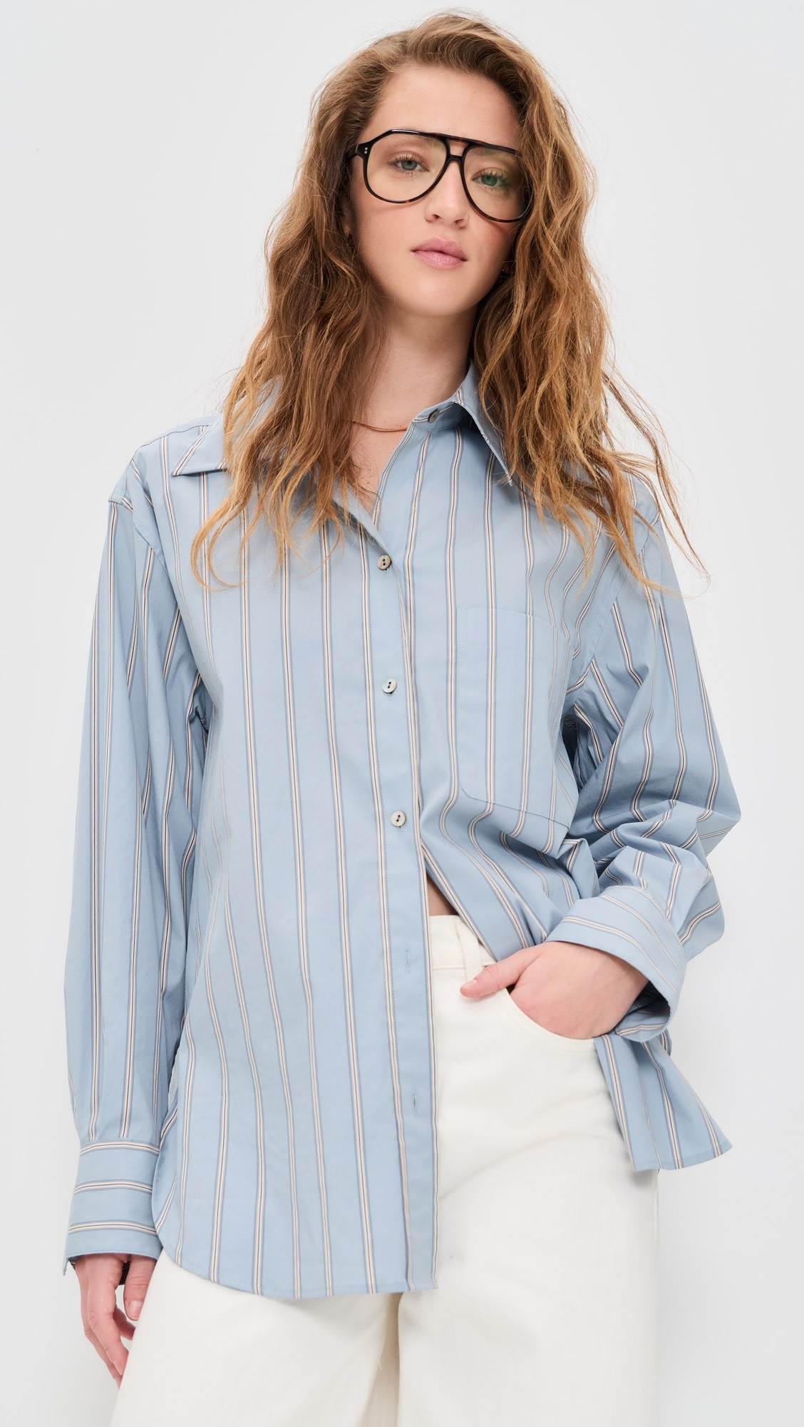 Stripe Button Down Shirt | Shopbop