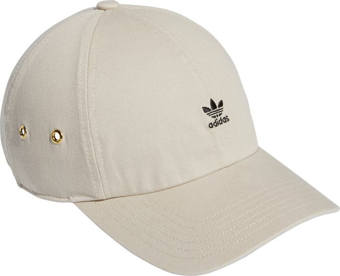 Mini Trefoil Relaxed Strap Back Hat | Nordstrom