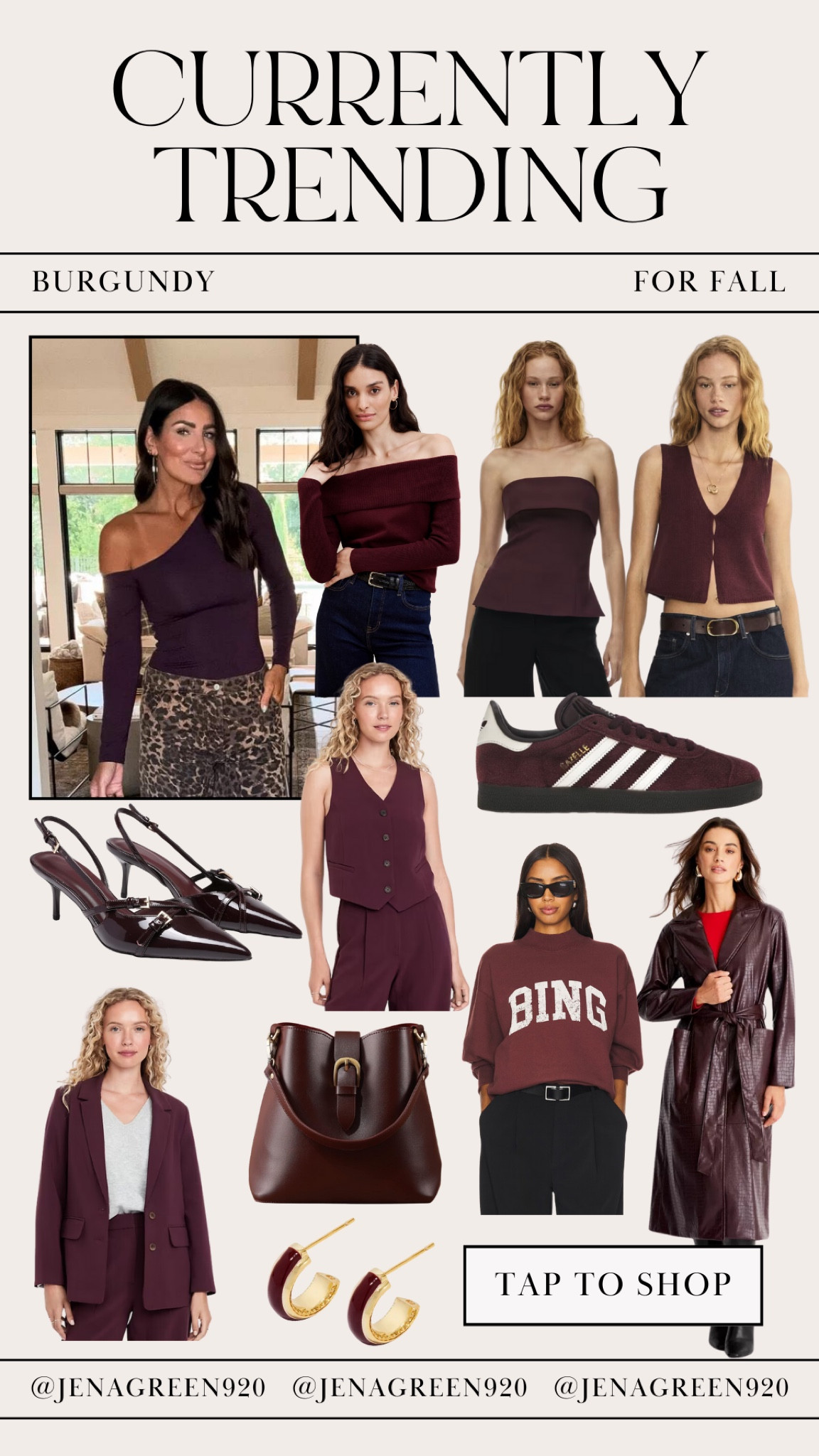 Fall Trends | Currently Trending | Burgundy Fashion | Maroon Fashion 

#LTKFindsUnder100 #LTKStyleTip #LTKFindsUnder50
