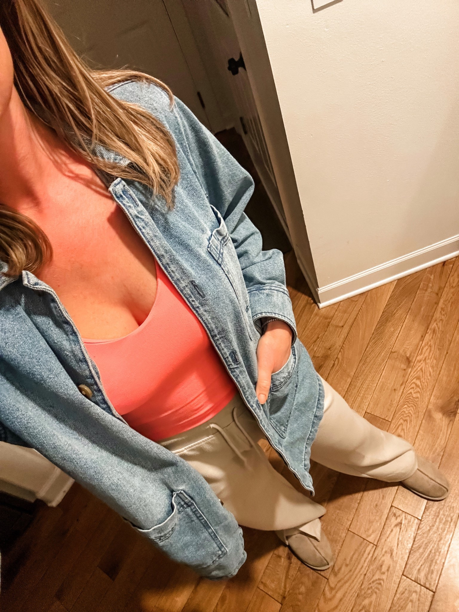 Yesterday’s OOTD and my favorite hack of these soft tanks and layers! 

#LTKgrwm #LTKdayinmylife #LTKmomlife