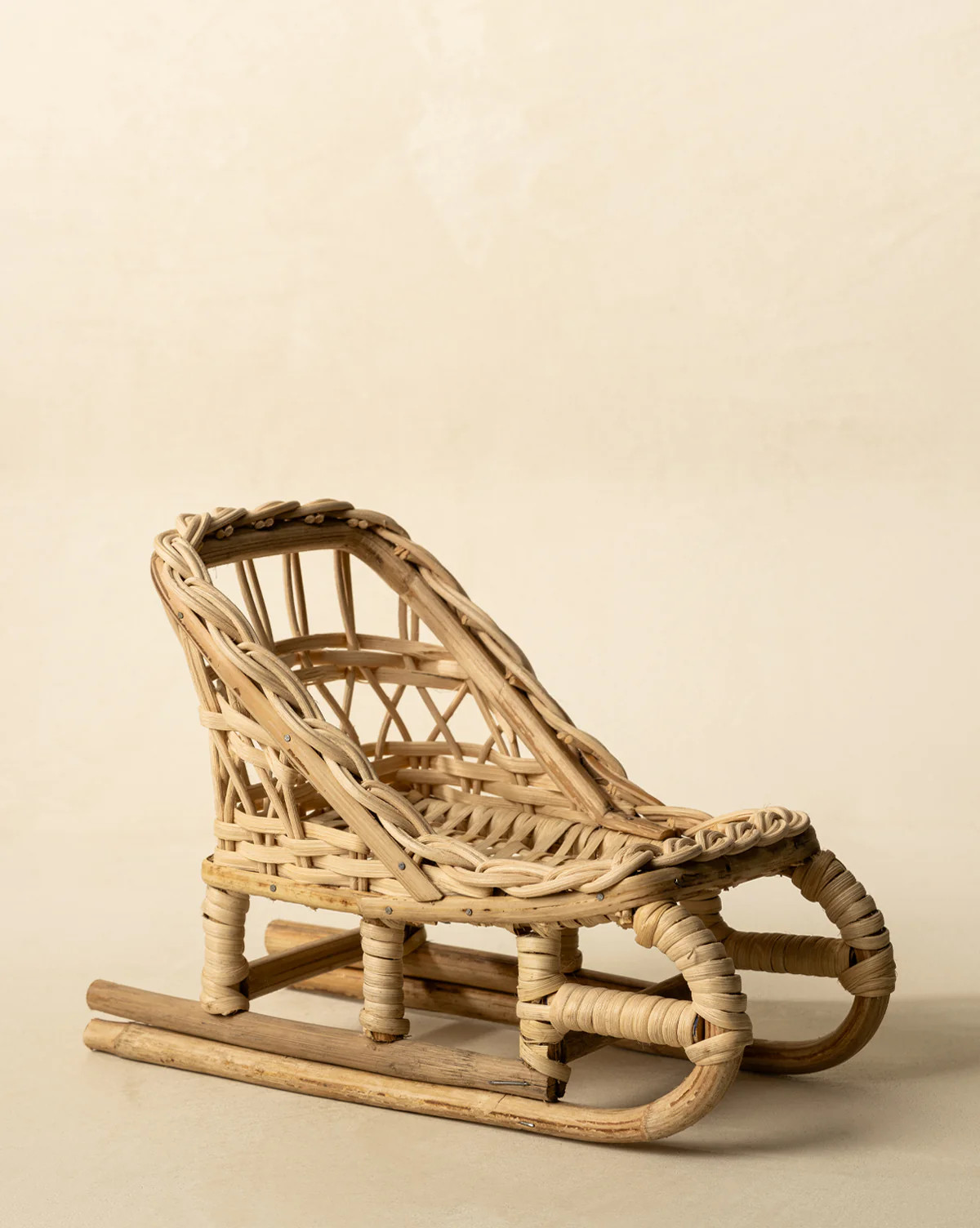Woven Rattan Sleigh | McGee & Co. (US)