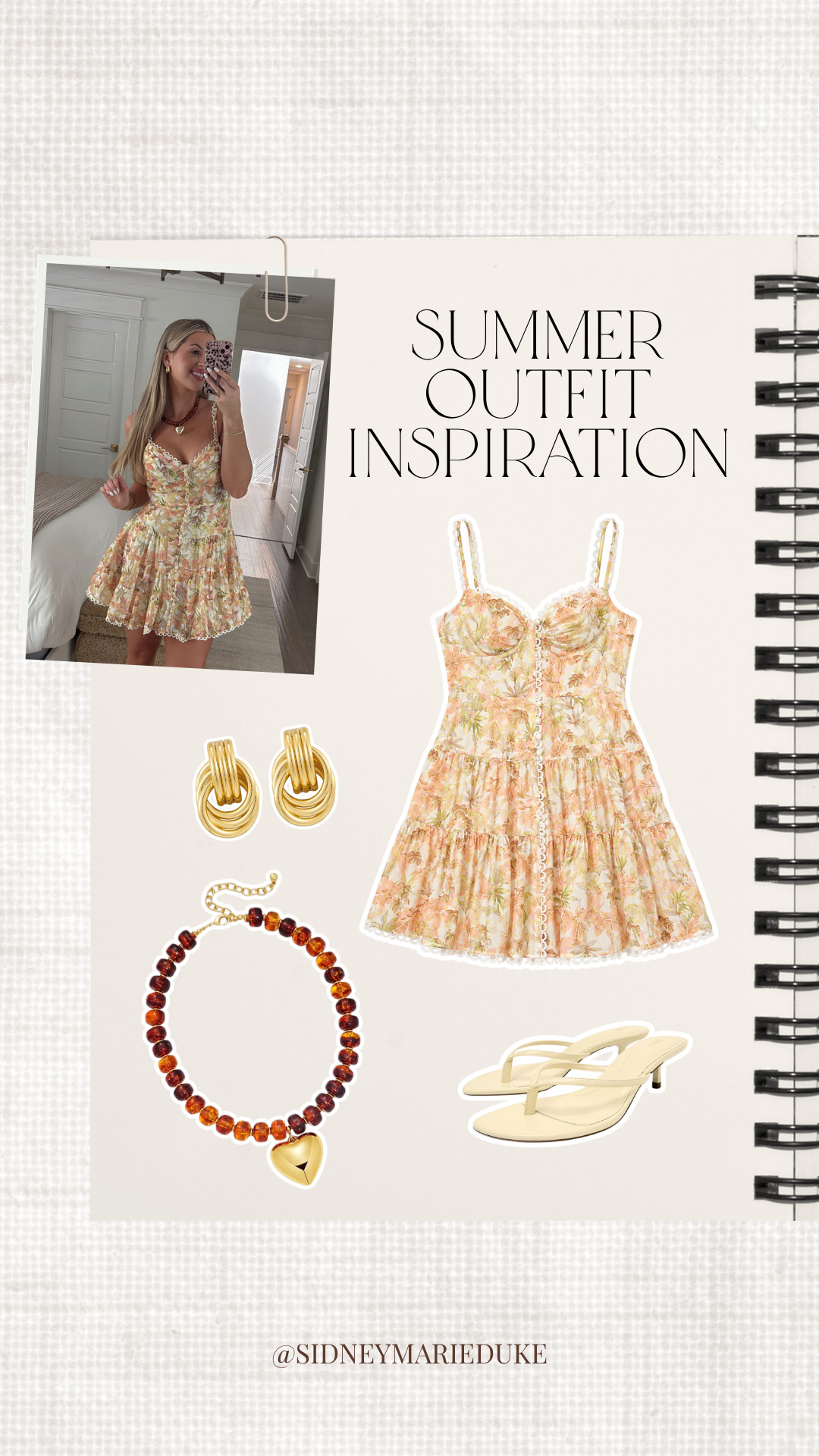 Summer outfit inspo!! Loving my new dress from ASTR The Label — such a perfect staple for the warm weather💛



Summer outfits, summer dresses, ootd, amazon jewelry, zara, kitten heels, beaded, sidneymarieduke 

 #LTKootd #LTKSeasonal #LTKTravel