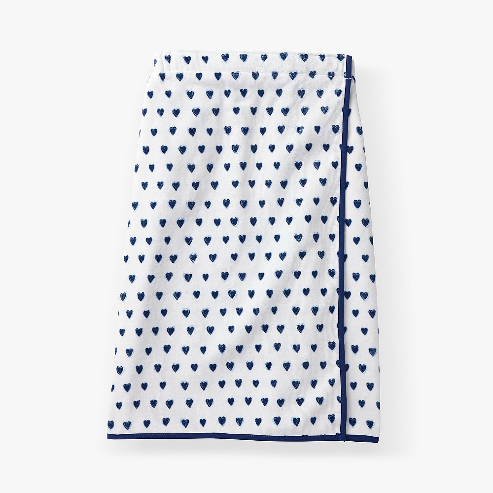 Roller Rabbit Hearts Bath Wrap | Pottery Barn Teen