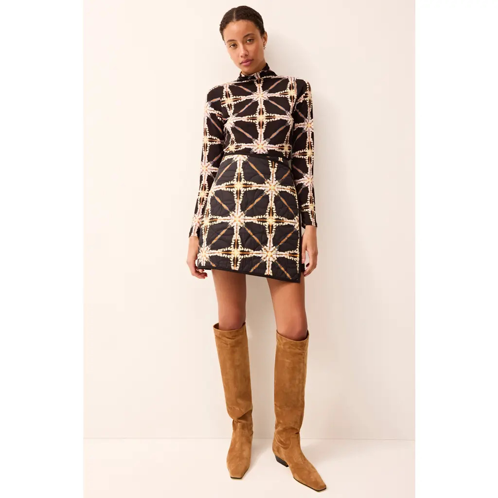 Marie Oliver Orca Wrap Skirt in Polaris at Nordstrom, Size 8 | Nordstrom