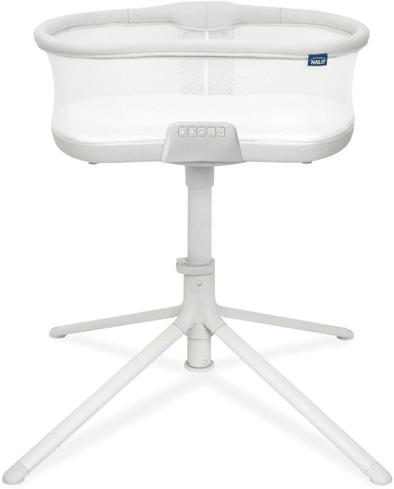 HALO BassiNest Soothing Swivel Sleeper 3.0S – Over-Bed Baby Bassinet with 360 Rotation, Adjusta... | Amazon (US)