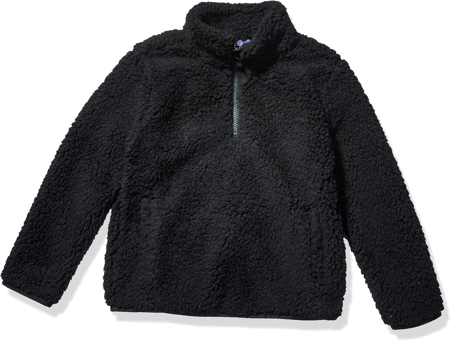 Amazon Essentials Girls and Toddlers' Sherpa Fleece Quarter-Zip Jacket | Amazon (US)