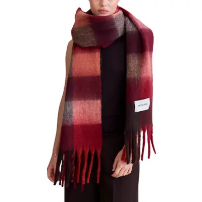 Arctic Fox & Co The Reykjavik Scarf in Burgundy at Nordstrom | Nordstrom