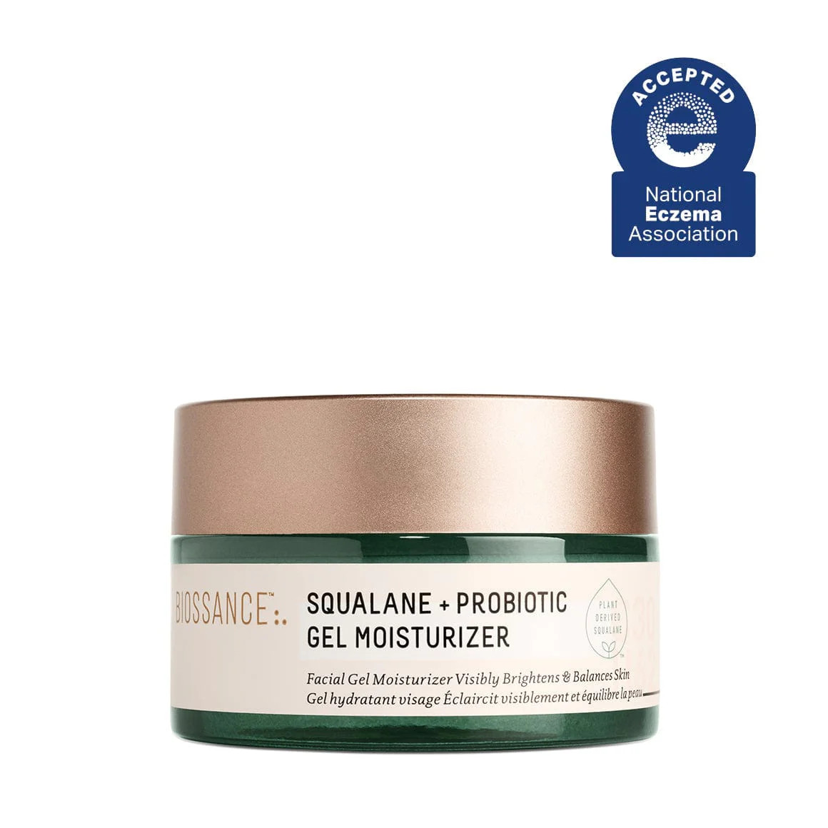 Biossance Squalane & Probiotic Gel Moisturizer Balances Skin, Calms Redness & Irritation Clinically  | Biossance (US)