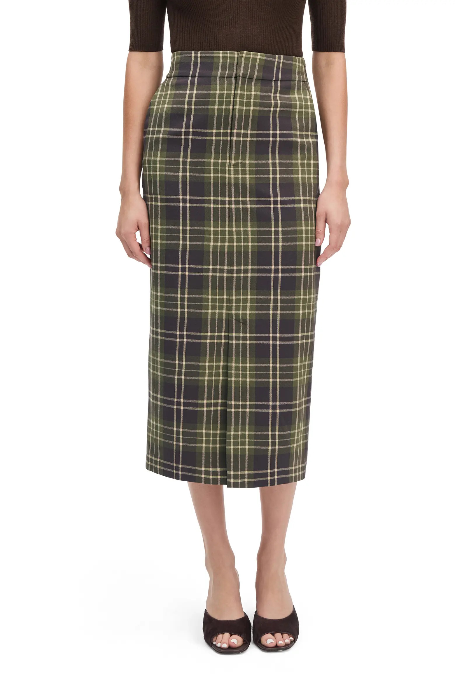 The Meyer Plaid Midi Skirt (Women) | Nordstrom | Nordstrom