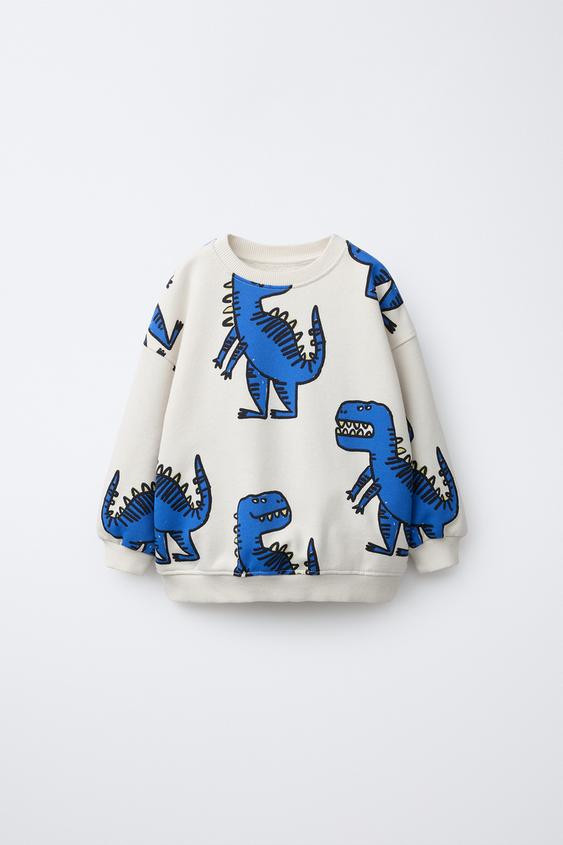 DINOSAUR PRINT SWEATSHIRT | Zara US