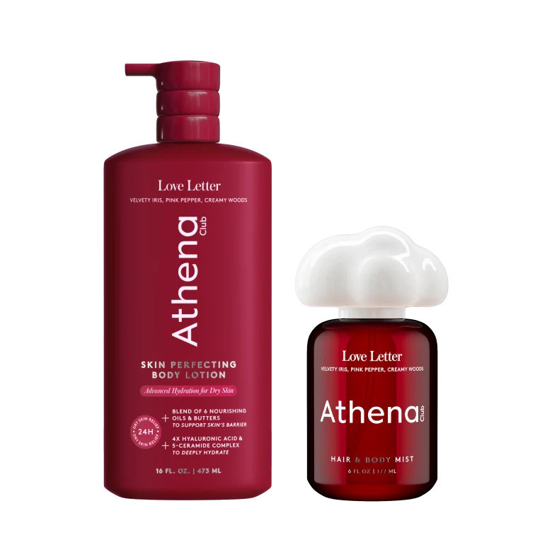 Lotion and Mist Duo Love Letter | Athena Club