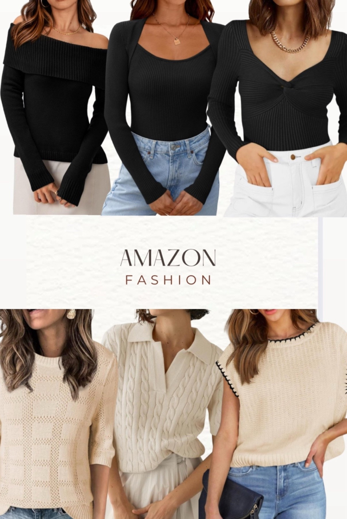 Workeear tops 
Women’s basic tops
Most loved tops
Amazon fashion 

#LTKWorkwear ##LTKOver40 #LTKU #LTKMidsize

#LTKSeasonal #LTKFindsUnder50 #LTKStyleTip