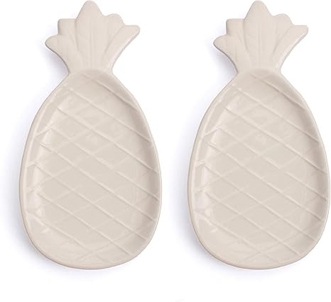 Milltown Merchants Pineapple Dish - Ceramic Jewelry Tray - Perfect Holder for Jewelry, Rings, Car... | Amazon (US)