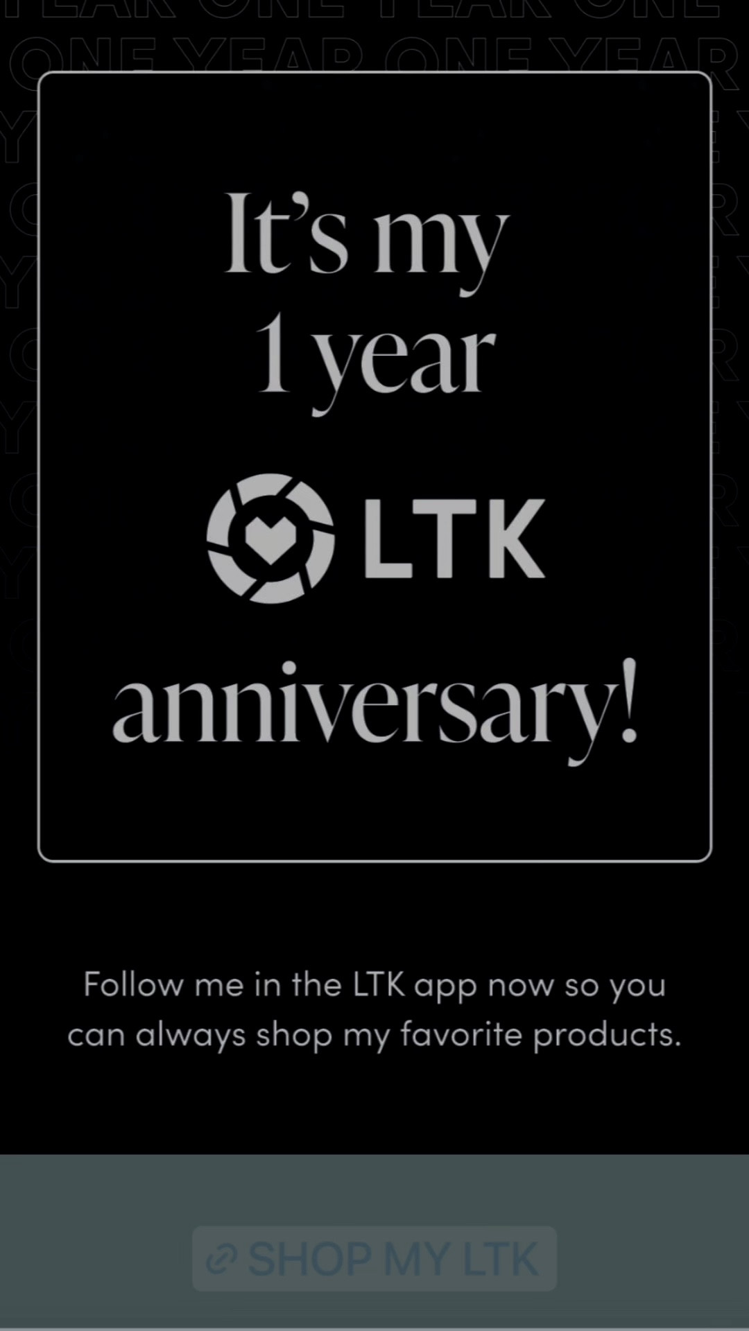 It’s my 1 yr LTKversary!!! This is one of the best decisions I made on this journey and I am so grateful for it.  Which is your fave outfit? #cyberweek #giftguide

#LTKOver40 #LTKGiftGuide #LTKCyberWeek
