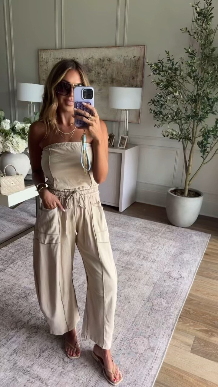 jumpsuits are so easy to throw on and style! a go to in my closet

wearing a small 🫶🏼 

 