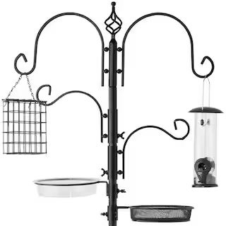 Steel Suet/Block Multi-Bird Feeder Station | The Home Depot