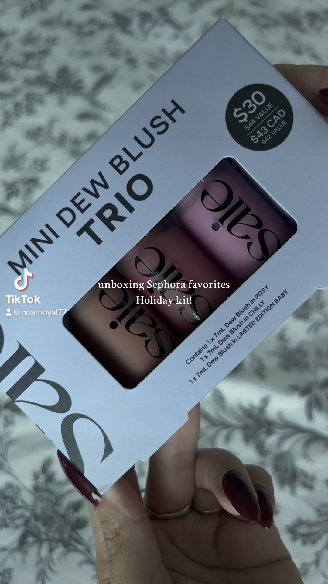 Just for $30 I got this Sephora Holiday SAIE blush trio set 🥰 I’m obsessed! Perfect for holiday gifts! 🎁 Sephora favorites holiday kits - gifts for her ❤️ fall make up ❤️ winter make up 😍

#LTKGiftGuide #LTKHolidaySale #LTKsalealert