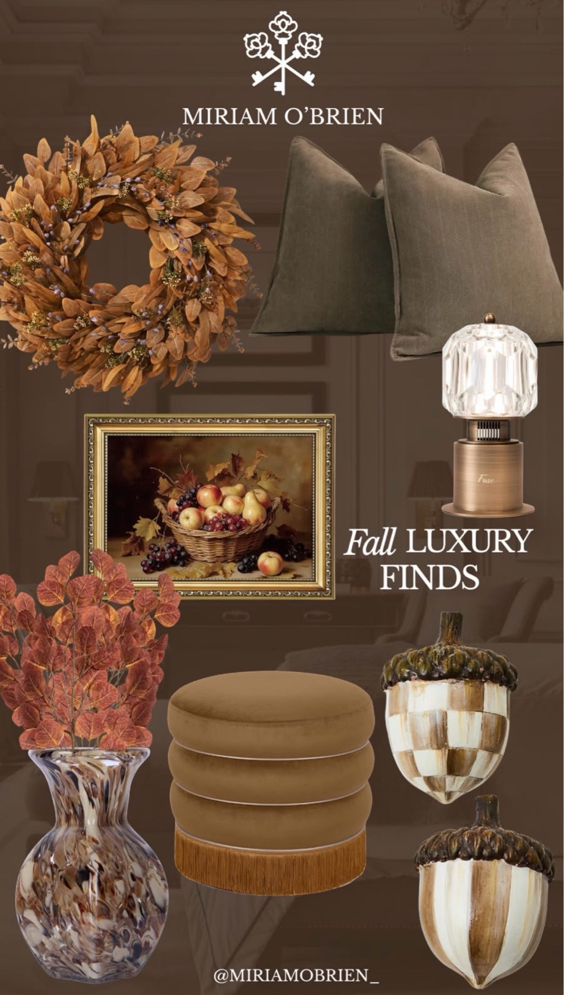 Luxury Fall Decor

Follow me @miriamobrien on IG and TikTok 
#Amazon #fall#HomeDecor

#LTKHome #LTKOver40 #LTKSeasonal