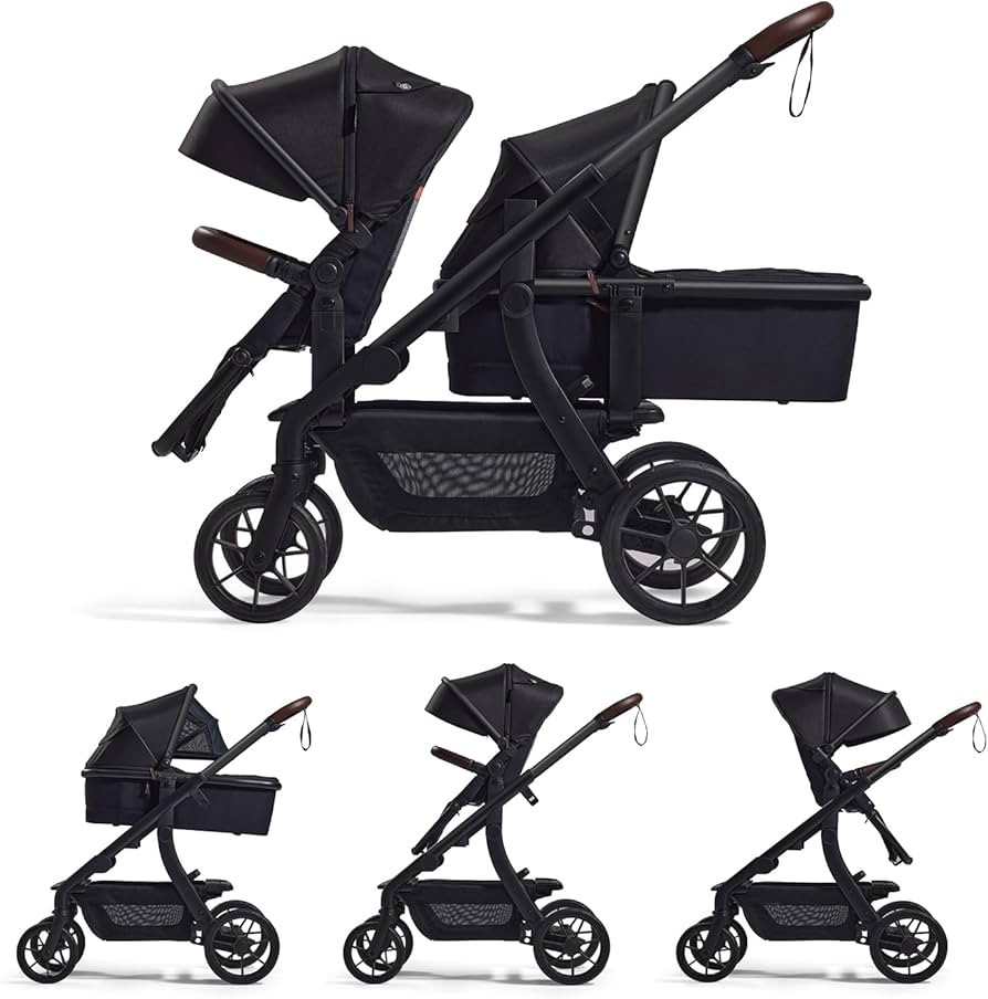 Momcozy ChangeGo Baby Stroller, Convertible Single-to-Double-to-Wagon Stroller with 23 Configurat... | Amazon (US)