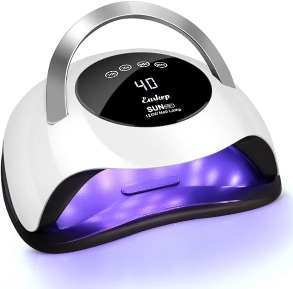 UV Light for Nails Easkep 120W - UV Nail Lamp Gel Nail Polish Nail Dryer UV LED Nail Lamp UV Lamp... | Amazon (US)