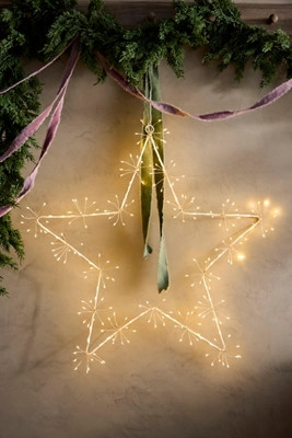 Illuminated LED Hanging Star | Anthropologie (US)