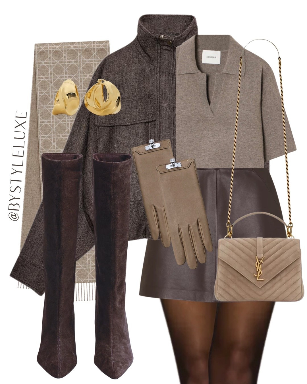 Styling this taupe and brown look with these new in suede boots and leather skirt

#hm #boots #autumnoutfit

#LTKshoes #LTKautumn #LTKwinter