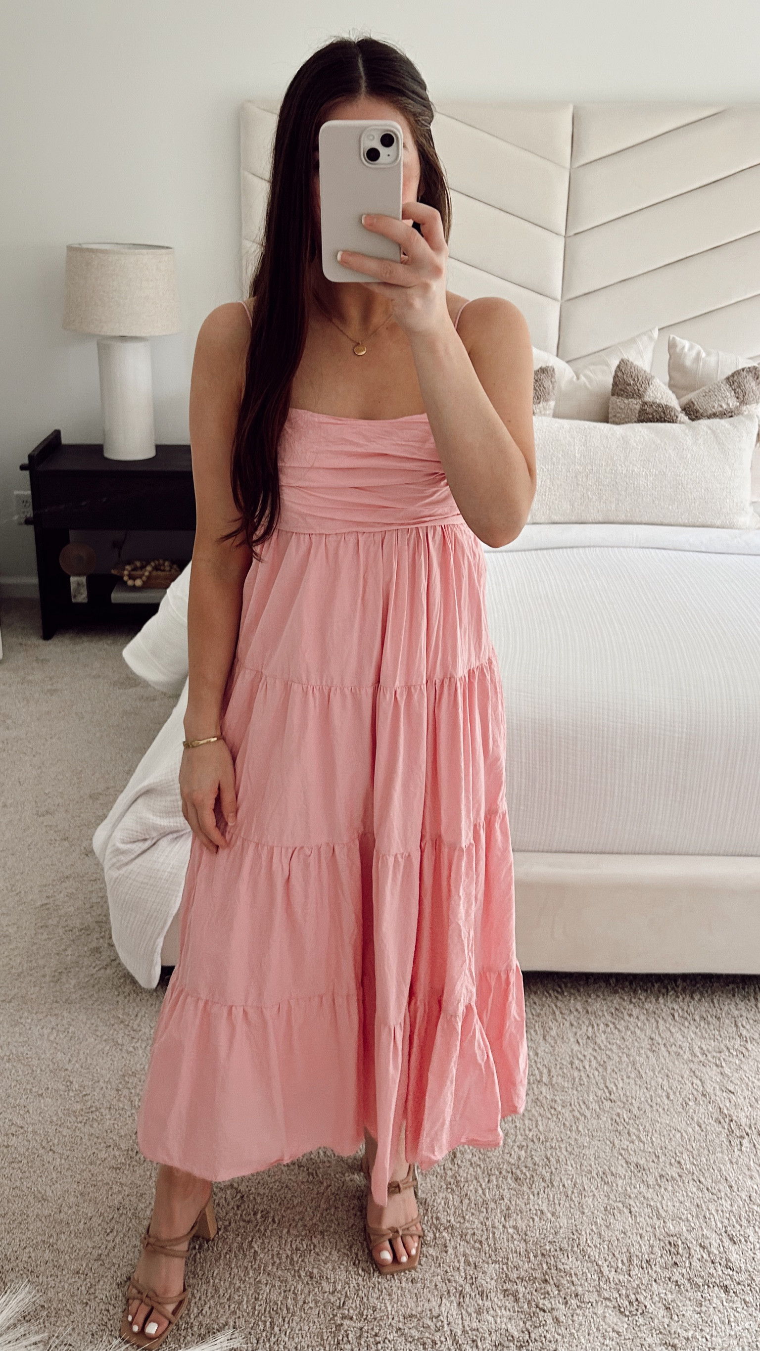 A perfect summertime dress featuring a low open back & a tie bow! So girly & feminine + it’s bump friendly for expecting mamas! 🫶🏼

#LTKbump #LTKFind #LTKstyletip