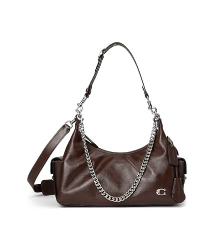 Coach Pocket Glazed Juliet Bag 30, LH/Maple | Amazon (US)