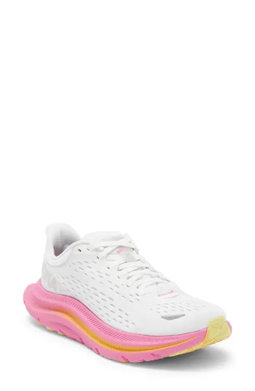 HOKA Kawana Running Shoe in White /Nimbus Cloud at Nordstrom, Size 6.5 | Nordstrom