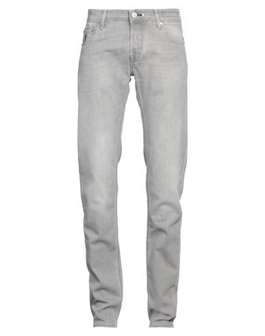 Hand Picked Man Jeans Grey Size 40 Cotton, Elastane | YOOX (US)