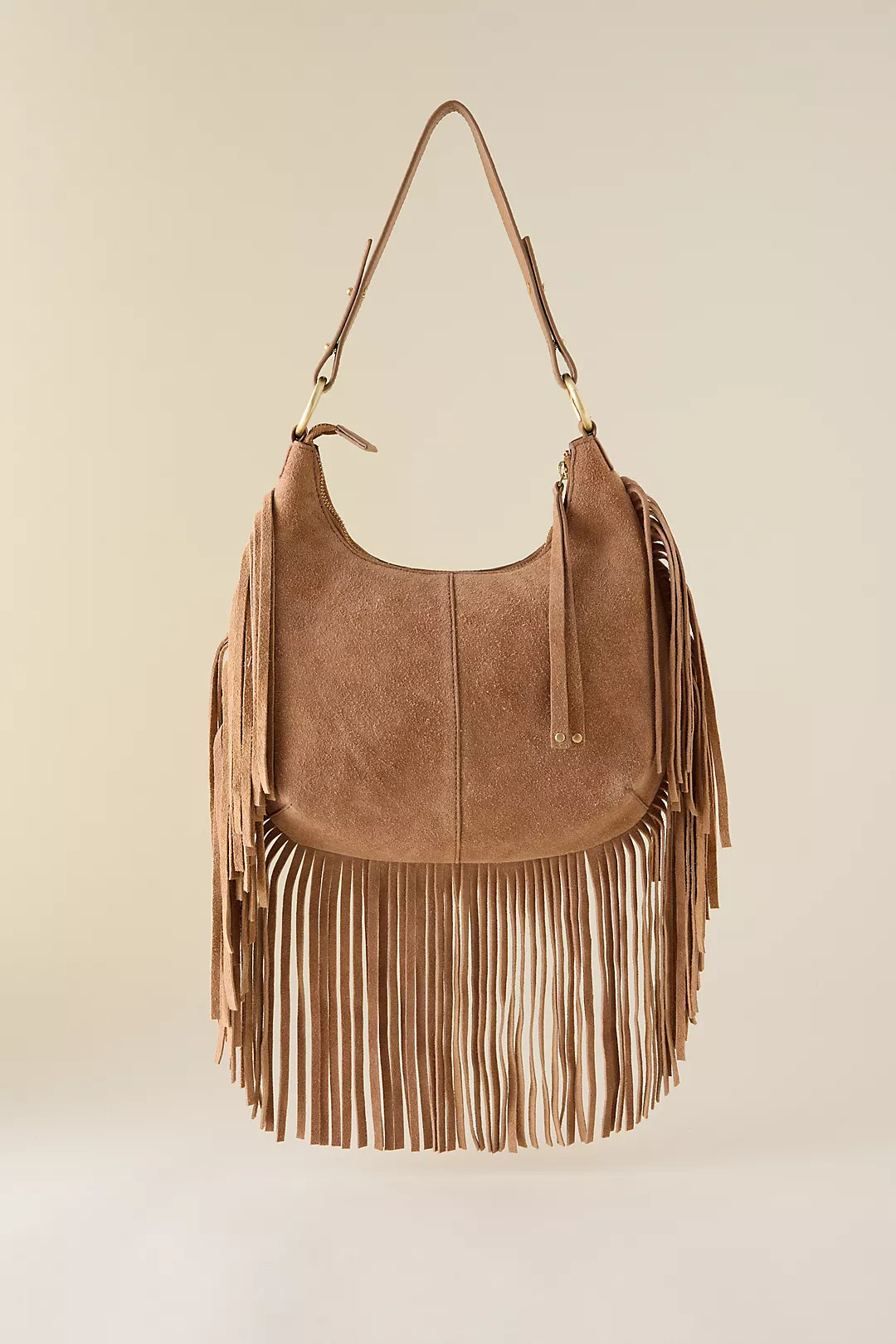 Suede Fringe Shoulder Bag | Anthropologie (UK)