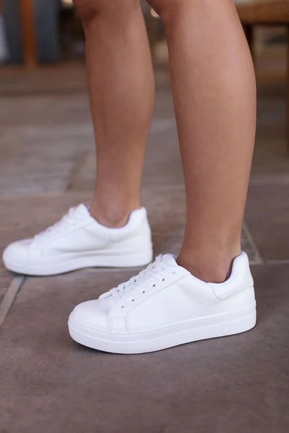 Pristine White Sneakers | Shop Priceless