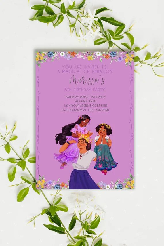 Encanto Birthday Party Invitation | Etsy | Etsy (US)