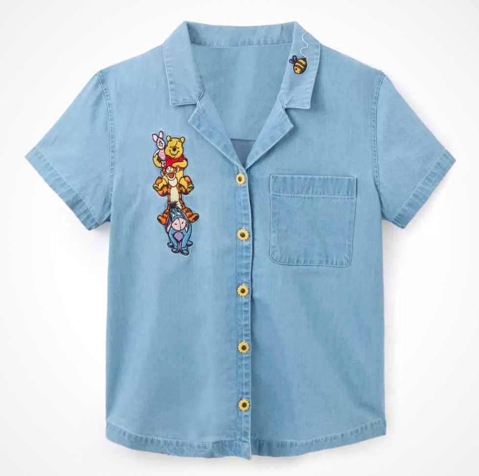 New tees dropped yesterday for new merch Monday! The Winnie the Pooh button down is my fav 🩵

#LTKSeasonal #LTKootd #LTKHome